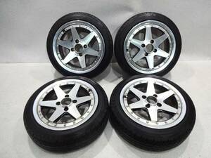 11W1215 SPEED STAR LONGCHAMP XR-4S スピードスター ロンシャン 14x 6JJ +40 TYPE FF PCD100 4穴　４本セット