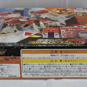 E02-2402 1円スタート 未開封品 トミカヒーローズ ジョブレイバー特装合体ロボ 消防署アーマー 消防龍クロスニクス 119 タカラトミーの画像6