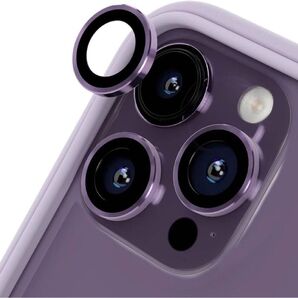 iPhone14 Pro/14 Pro Max カメラレンズ 保護 ブラック 耐衝撃