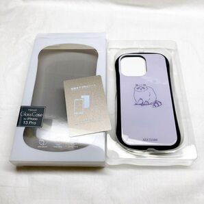 iPhone13 Pro アライグマ　電磁波干渉防止シート付き　スマホケース