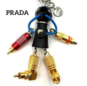 PRADA プラダ 美品 箱付き キーホルダー ロボットエドワード トリック