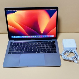 Apple Macbook Pro 13 2017 スペースグレー Intel i7 3.5GHz/メモリ16 GB/ストレージ 256GB SSD/Ventura & Windows 11 Pro(BootCamp)