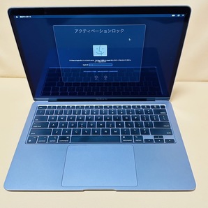 Apple Macbook Air 13 2020 スペースグレー Apple M1 アクティベーションロック品 性能不明 USキーボード ジャンクの画像1