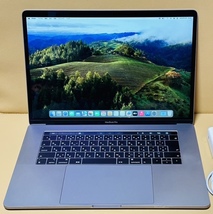 Apple Macbook Pro 15 2018 スペースグレー Intel i9 2.9GHz/Radeon Pro 560X 4GB/メモリ32 GB/1TB SSD/Sonoma & Windows 11 Pro(BootCamp)_画像2