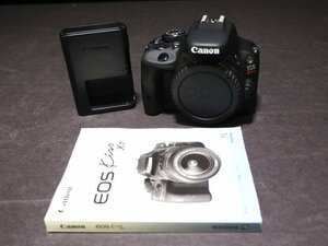 S930 Canon デジタル一眼フレカメラ EOS Kiss x7 Black ボディのみ ブラック キャノン バッテリー＋充電器付属