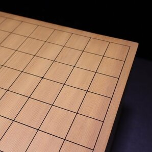 P276【現状品】足付 将棋盤 約36.5x32.5cm 盤厚み約17.2cmの画像8