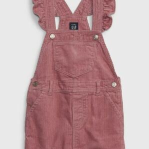 定価5991円GAP コーデュロイ サロペット サイズ105 ジャンパースカート ピンク ワンピース 記名なし オーバーオール