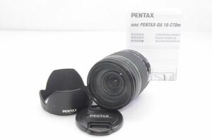 ★PENTAX ペンタックス DA18-270mmF3.5-6.3ED SDM★#H0042404035A