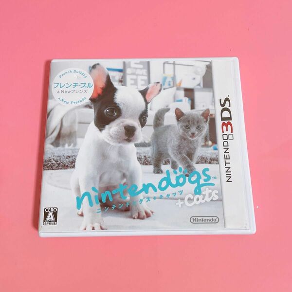 nintendogs +cats フレンチブル ニンテンドックス 3DS ソフト 3DSソフト ニンテンドー ニンテンドー3DS