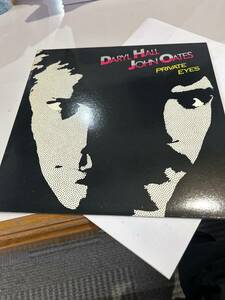 daryl hall john oates private eyes レコード　lp