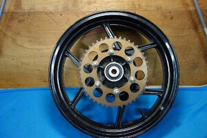 34897★ninja250R /ニンジャ250R　リアホイール(17×3.50)★メクレ無し!修復素材に★カワサキ純正/KAWASAKI★