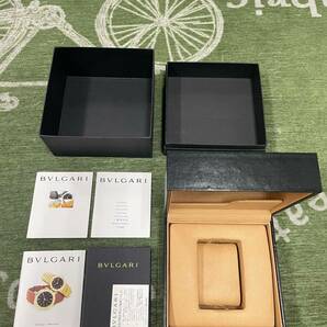 Bulgari ブルガリ 時計 BOX ２点セット 冊子など【現状】の画像2