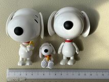 ⑦スヌーピー 3体セット　カプキャラプレミアムPEANUTS２-BEST FRIENDS／肩ズンFig,PEANUTS スヌーピー ウッドストック_画像3