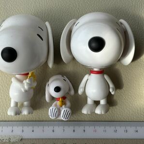 ⑦スヌーピー 3体セット カプキャラプレミアムPEANUTS２-BEST FRIENDS／肩ズンFig,PEANUTS スヌーピー ウッドストックの画像3