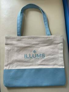 イルムス　トートバッグ ILLUMS タテ23.5㎝×ヨコ27㎝