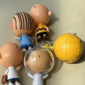 ⑨スヌーピー カプキャラプレミアム ５体セット PEANUTS チャーリーブラウン ウッドストック ライナス PEANUTS2.3.4.5の画像2