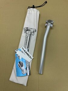 THOMSON ELITE Setback Post Silver 27.2