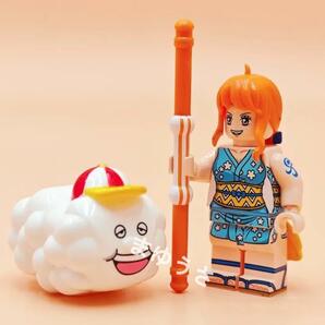 ★新作★【レゴ互換】ミニフィグ ONE PIECE 人形 フィギュア8体セットの画像5