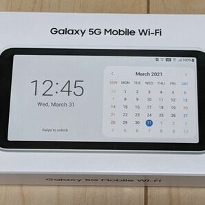 Galaxy 5G Mobile Wi-Fi SCR01【本体 箱付】