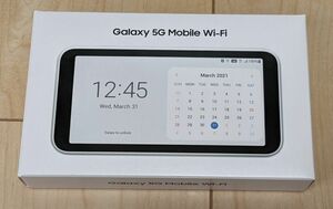 Galaxy 5G Mobile Wi-Fi SCR01【本体 箱付】