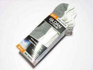  new goods GILDAN(giru Dan )6P short socks *[F size /US6-12(JP24-30cm)] socks socks ankle socks sneakers 