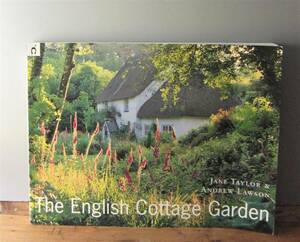  antique *The English Cottage Garden* Britain kote-ji garden * photoalbum / foreign book /book