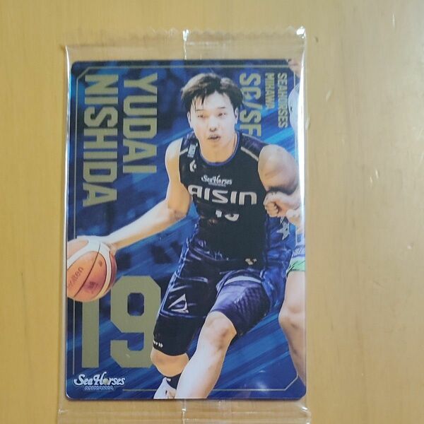 Bリーグ ウエハース 西田優大選手