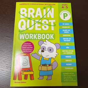 BRAIN QUEST ブレインクエスト　英語　幼児　ワークブック　フォニックス　幼稚園　欧米ベストセラー　海外取り寄せ　英語学習