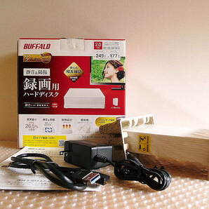 送料無料 美品 BUFFALO バッファロー 2TB 外付けハードディスク HD-LD2.0U3-WHA ♪HD-LDU3-Aシリーズ パソコン/テレビ録画/PS4対応 日本製の画像10