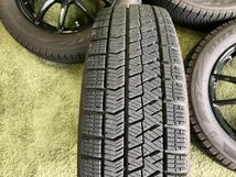 送料無料 スタッドレスセット Gスピード G-02 ブリヂストン ブリザック VRX2 165/65R15 2021年製造 デリカ D2 ソリオ タフトなど_画像7