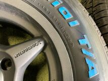 送料無料 ラジアルセット WILD BOAR X 15in 6J -5 PCD139.7 BFグッドリッチ ラジアルTA 215/70R15 ホワイトレター ジムニーシエラ_画像6