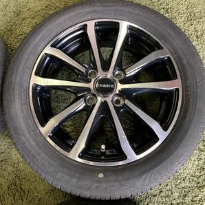 送料無料 ラジアルセット 14in 4.5J +45 PCD100 ブリヂストン エコピア NH100C 155/65R14 タント N-BOX ワゴンR 軽自動車全般にの画像4