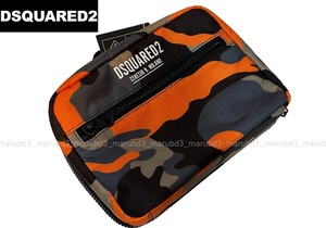 Dsquared2 POUCH ディースクエアード 迷彩　ポーチ