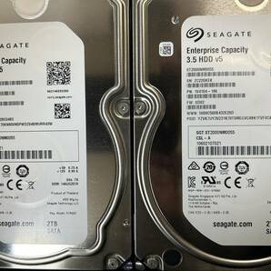 #2『正常』判定 SEAGATE HDD 2.0TB x 2個セット ■動確認済 ■送料無料の画像2