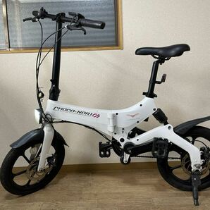 TSUBAME E-TIME ツバメイータイム CHOCO-NORI チョコノリ 折りたたみ電動自転車 直接取引可能の画像2