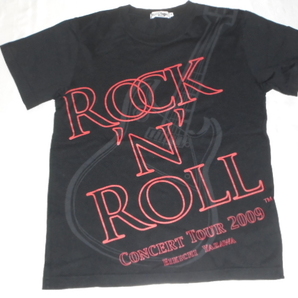 送料185円・K566■ 矢沢永吉 Mサイズ Tシャツ 2009 ROCK'N'ROLLの画像1