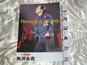 送料185円・棚3■ 矢沢永吉 A2 ポスター　The name is YAZAWA 1994 
