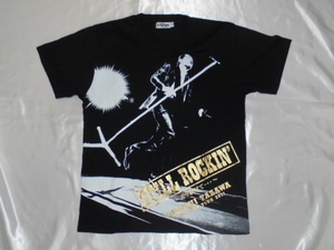 送料185円・U35■ 矢沢永吉 Tシャツ　Mサイズ　STILL ROCKIN' 2011～走り抜けて