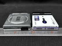 ▽Db左349▼60 MDポータブルプレーヤー 2点まとめ SONY WALKMAN MZ-E700 Lemon MDP-3 ウォークマン 当時物_画像3