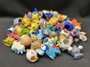 ▽Tg89▼80 ポケットモンスター ポケモン 指人形 フィギュア マスコット 大量まとめ 当時物 ピカチュウ ポッチャマ イーブイ ミミッキュ 等