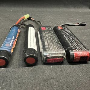 〇Hb左61〇80 ニッケル水素 バッテリー 6点まとめ 東京マルイ製 SOPMOD 8.4V 1300mAh mini-S 1800mAh melasta 9.6V 1600mAh の画像8