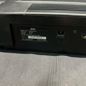 〇Dd左42〇100 SNK ネオジオCD NEOGEO-CD CD-T01 ゲーム機 本体のみ エスエヌケイ ネオジオ レトロ テレビゲームの画像8