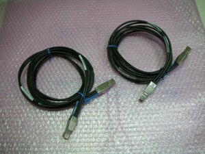 Molex Mini SAS HD Cable 2本 Set！(112-00437)