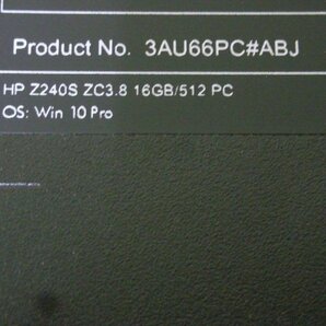 HP Z240 SFF WorkStation(Xeon QuadCore E3-1270 V6 3.8GHz/16GB/SSD M.2 512GB/Quadro P600)の画像9