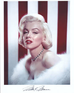 * Marilyn * Monroe * autographed photo *JJ455*25x20cm*