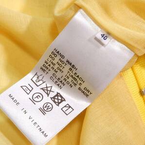IENA イエナ 大人可愛い☆ 手洗い可能 コットン リネン 綿 麻 ロング デザインフレア―スカート 40の画像5