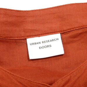 アーバンリサーチドアーズ URBAN RESEARCH DOORS 大人可愛い☆ 手洗い可能 キレイ色 たっぷりギャザー ロングマキシ ワンピース 羽織にもの画像5