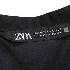 ザラ ZARA 大人可愛い☆カットワーク 刺繍 プルオーバー チュニック ワンピース Sの画像6