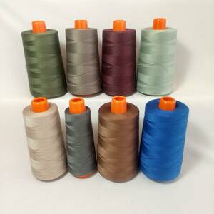  industry sewing-cotton / large amount /#30/ Span thread /8 color /8ps.@/ jeans series / tube b132