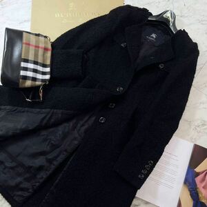 【ふわっとモヘア】参考価格20万●超美品BURBERRY LONDON●collectionモデル●トレンチコート バーバリーコート レディース 